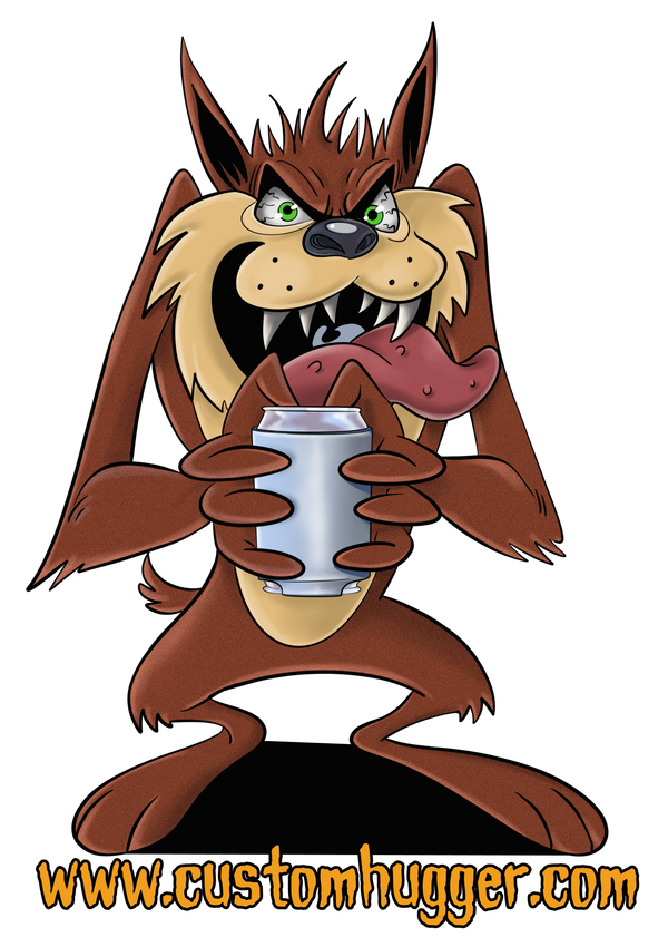 Custom Hugger logo