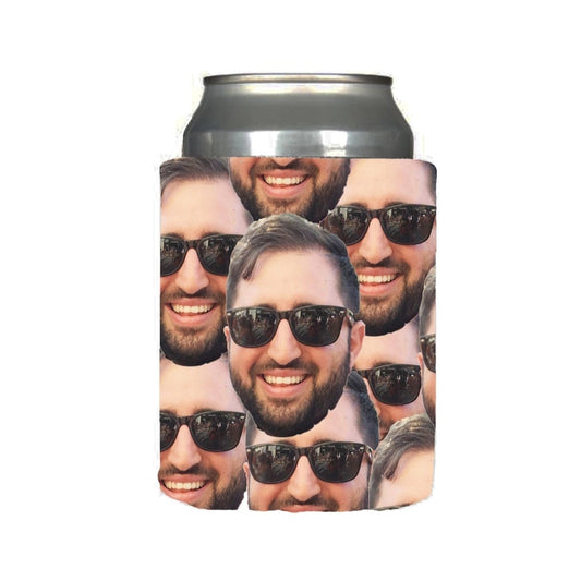 Personalized Face Neoprene Can Coolie